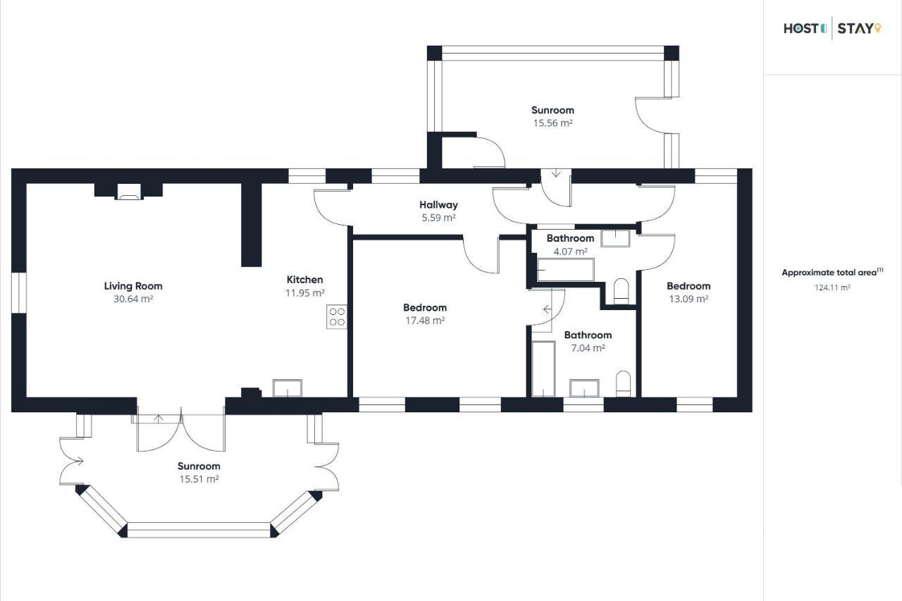 Host & Stay - The Arches Cottage Brotton Exteriör bild